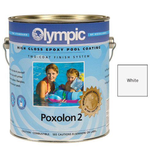 Olympic 1 Gal Poxolon 2 Epoxy White Paint | 2222 GALLON