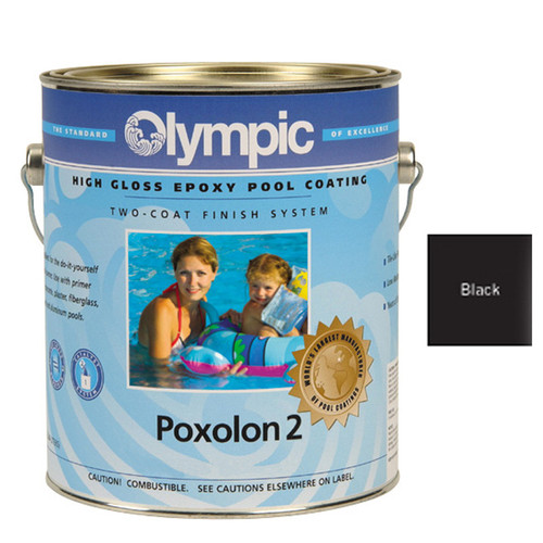 Olympic 1 Gal Poxolon 2 Epoxy Black Paint | PO2226