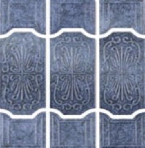 FLO-1005 Florence Mosaic Stone Blue 20.6 Sqft