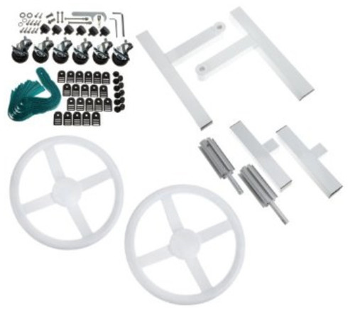 GLI Pool Products Monsoon Base Kit With Casters | 55-0000MS-BK