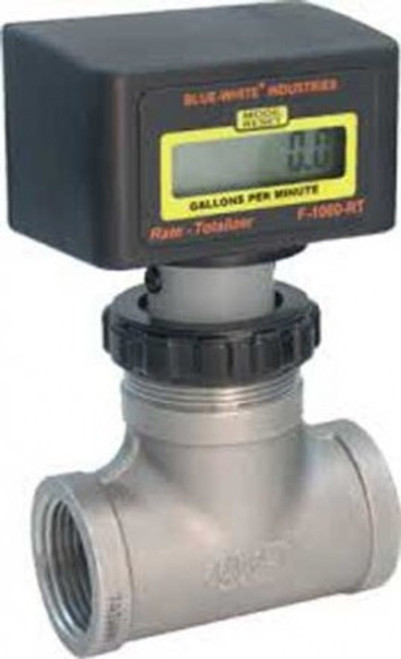 Blue-White Industries RB-200S8-GPM1 F-1000 Paddle Wheel 2\ Flowmeter"