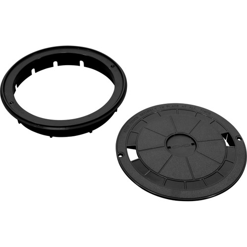 Custom Molded Products Skimmer Cover And Collar (Round); Black | 25544-904-000