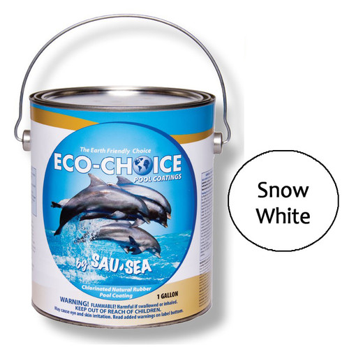 5 Gal Snow Wht High Gloss Rubber | 5ECPRSW