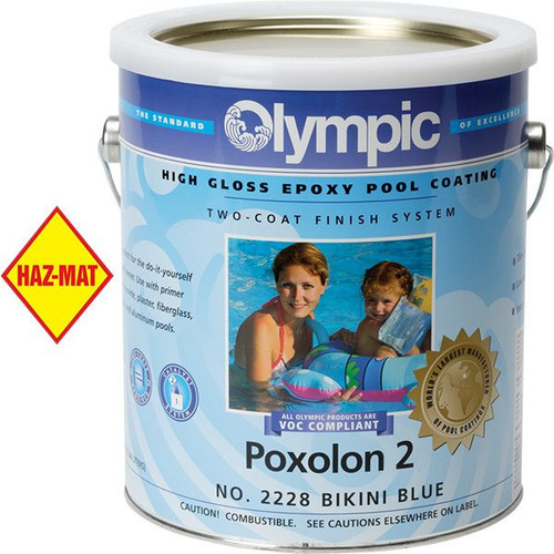 Olympic 4 Gal Poxolon 2 Epoxy Blue Ice | 2225/4