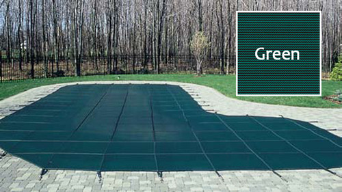 GLI Pool Products 20X40Re 4X8Lt 2'Off Sap Green Mesh | 20-2040RE-LHS482-SAP-GRN