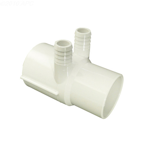 Waterway Plastics 672-7130B Manifold 2\ Spigot X 2\" Skt X Two"