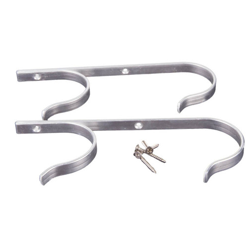 Custom Molded Products 58480-130-079 Set Of 2 Aluminum Pole Hangers With Screws