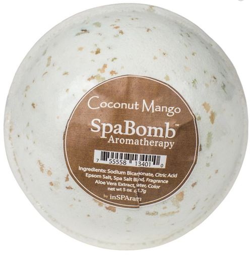 Misc Vendor INS741SBEACH 5 Oz Inspa Spabomb Coconut Mango