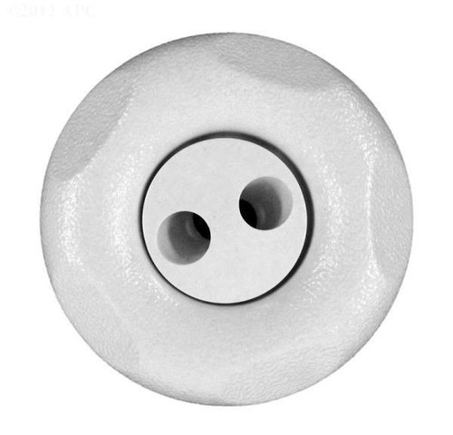 Waterway Plastics 212-1260B Pulsator M/J Eyeball 5 Scllp Text Esc.- Wht