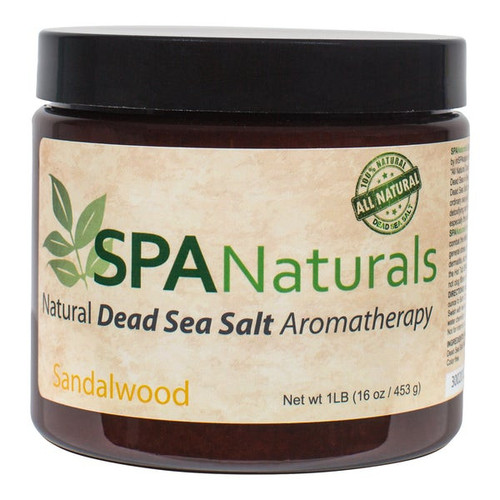Misc Vendor 16Oz Spa Naturals Dead Sea Salt - Sandalwood | INS596EACH