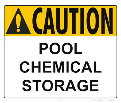 Caution Chemical Storage | 8001WS1210E