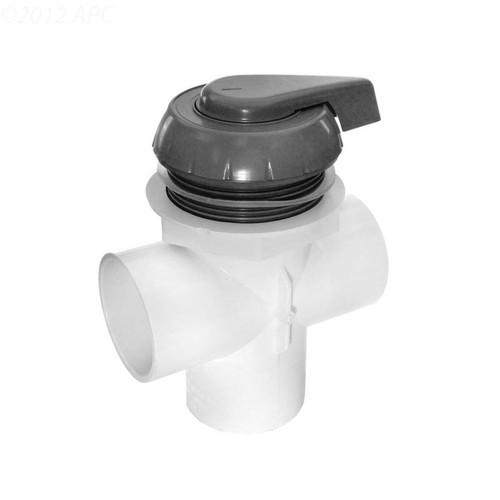 Waterway 600-3067B 2\ Top Access Diver Valve Notched (Gray)"