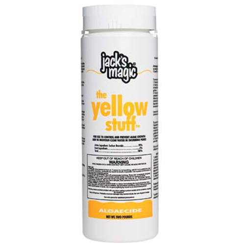 Jack's Magic JMYELLOW2EACH 2 Lb The Yellow Stuff Algaecide