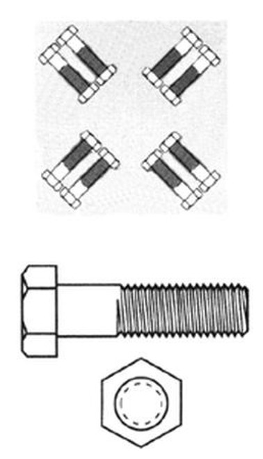 American Granby 5 To 6 Butterfly Valve Bolt Kit | BBK5/6