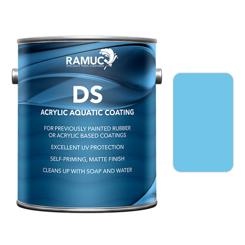 Ramuc Dawn Blue DS Acrylic Water-Based Swimming Pool Paint - 1 Gallon | 910132801
