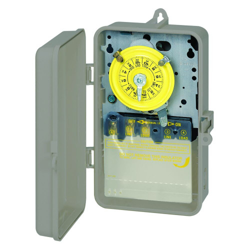 Intermatic Time Clock Plastic Case Gray | T101P