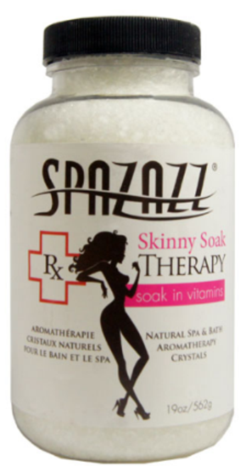 Misc Vendor SPZ-608CS Skinny Soak - Reduce & Firm Case - 19 Oz Crystal