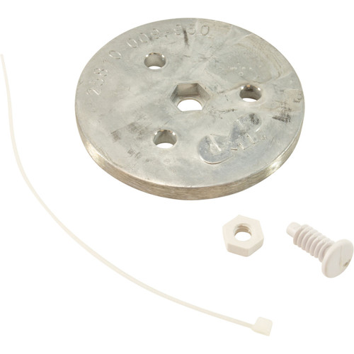 Custom Molded Products Anti-Electrolysis Skim Basket Zinc Puck | 25810-009-950