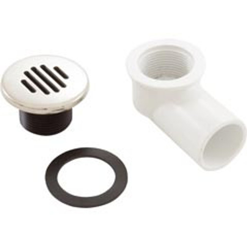 Waterway Plastics Lo-Profile Drain Assembly W/Ss Cover | 640-0401S