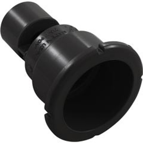 Waterway Plastics 215-1191 Wall Fitting, Waterway Poly Storm Gunite, Black, Thread-In