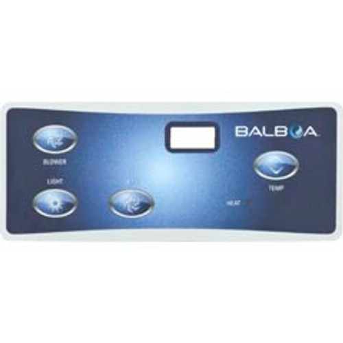 Balboa Water Group Overlay, BWG Duplex Digital, Jet/Blower/Light, LCD | 10668