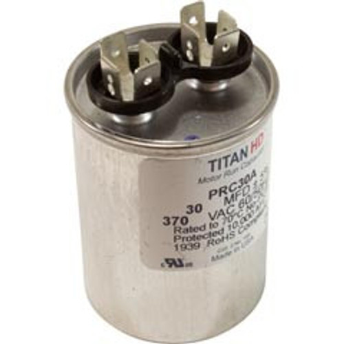 Generic T2015700 Run Capacitor, 30 MFD, 370v, 1-3/4" x 2-3/8"