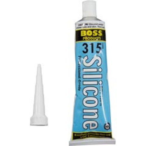 Accumetric Boss Silicone, Boss RTV Sealant, Clear | 142162