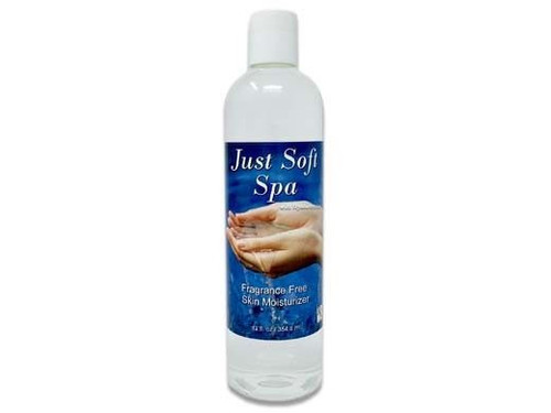 Misc Vendor 12oz JUST SOFT SPA - FRAGRANCE FREE MOISTURIZER | INS709EACH