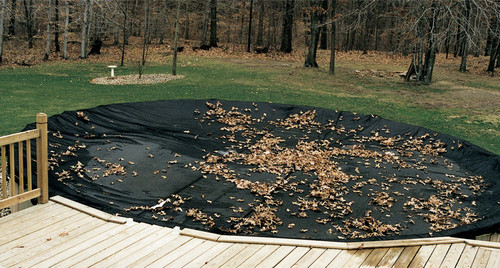 GLI Pool Products 18' ROUND LEAF NET COVER | 45-0018RD-LNT-3-BX
