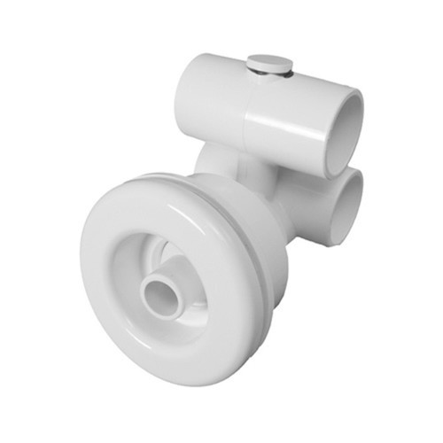Hydro Air Jet Assembly, HydroAir Converta'ssage, Tee Body, 13 GPM, 1"S Water x 1"S Air, White | 10-4500
