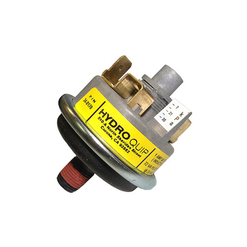 HydroQuip 34-0153 Pressure Swich, 25 Amp, Metal, Wheel