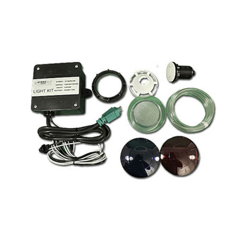 HydroQuip 37-0029-SM Light Kit, For 500/700 Unit, Includes, Button, Tubing, Wall Fitting & Lenses