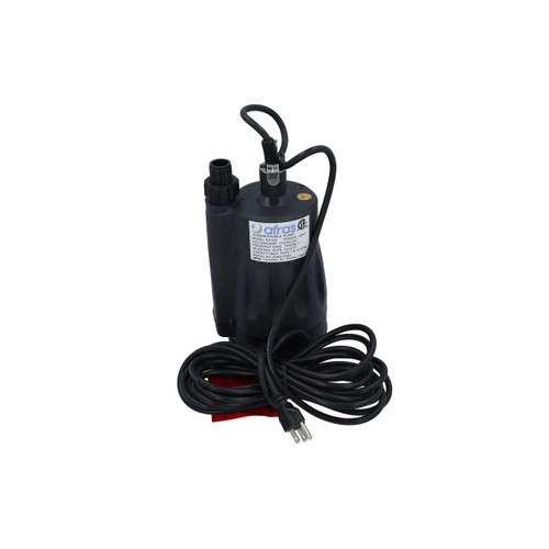 HydroQuip Circulation Pump, HydroQuip, Used w/ Emergency Spa Heater, Submersible, 1/6HP, 115V w/ 20' Power Cord | 10-0178