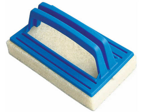 PoolStyle PoolStyle; PS077; Classic Series Scrubbing Pad w/ ABS Handle | K077CB/SCP