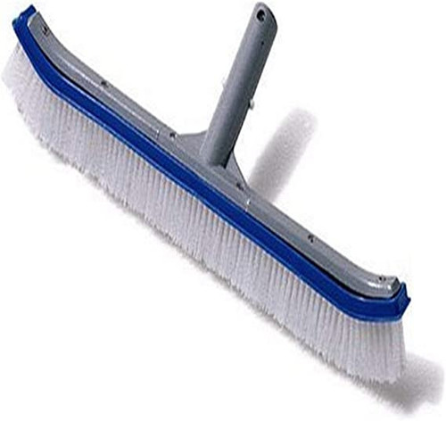 Misc Vendor International Leisure Products 8220 Swimline Hydro Tools(TM) Curved Floor and Wall Brush; 18 Inch; Metal Back | 8220