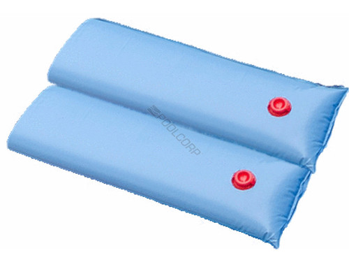 PoolStyle Cool Covers; WTB-1003 20 Gauge Vinyl Double Water Tube; 1 ft x 8 ft; Blue; 24/Case | WTB-1003