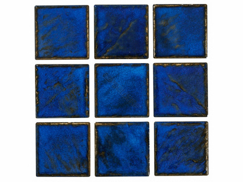 Misc Vendor NPT TILE; MARF235 Martinique Collection Tile; Royal Blue Design; 2 Inch x 2 Inch; 1.06 sq-ft; 21.20 sq-ft/Case | MARF235