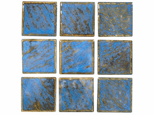 Misc Vendor NPT TILE; MARF233 Martinique Collection Tile; Ocean Blue Design; 2 Inch x 2 Inch; 1.06 sq-ft; 21.20 sq-ft/Case | MARF233