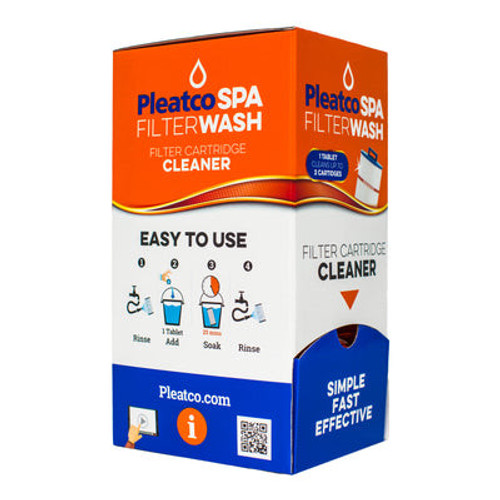 Pastilles nettoyantes pour filtre Pleatco spa pwash-spa-pak (ple-50-1061) | pwash-spa-pak