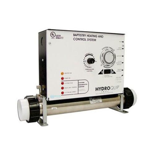 HydroQuip BCS-6000T Baptismal Control System, 230V, 5.5kW, 230V Pump Outlet, Auto-Fill/Drain Ready, w/Time Clock