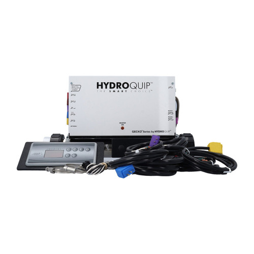 HydroQuip Control System Kit, Slide, WiFi Enabled, 115/230V, 5.5kW, Pump1, Pump2 (2 Spd), Blower/Pump3 (1 Spd), w/Molded Cords & K450 Spaside | CS6339Y-US