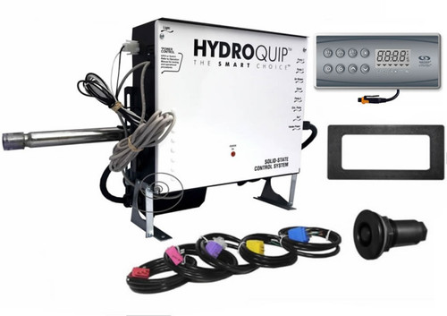 HydroQuip Control System, Lo-Flow, Y7 Series, 240v, 4-wire, 4.0kw, Pump 1 (1 or 2 Speed), Pump 2 (1-Speed), Blower, Circ Pump | CS9704Y-U-LF