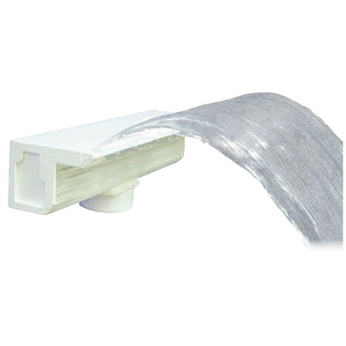 CMP 25577-260-000 24In Arch Waterfall (1In Lip, Back Port), White