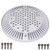 Hayward WGX1048E Av Dome Plate - White Vgb