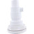 Hydro Air 16-5759WHT Jet Cmplt, BWG/HAI Whirlpool, 3-5/16"hs, Dir, Smth, White