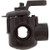 Pentair 263035 Diverter Valve, Pentair, 1-1/2"s/2"spg, 3-Way, CPVC