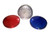 O'Ryan Industries | LIGHT PART | 2-1/2" WALL FITTING WITH LENSES (RED / BLUE) | 10000MB