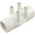 Waterway Manifold 4-Port Flo-Thru 2" Slip X 2" Spigot X 3/4" Ribbed Barb | 672-7140