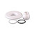 Balboa Slimline Spa Jet Escutcheon Kit White | 10-3955WHT