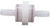 7-1140-01 Del Ozone Check Valve, Barbed, 1/4"